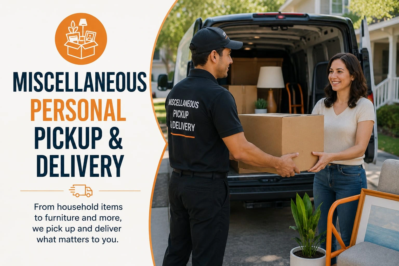 Miscellaneous pickup & delivery